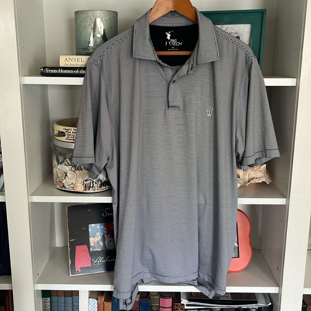 F & G Tech golf polo.